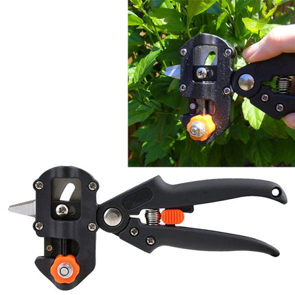 Professional Grafting Tool Set Pruning Scissors Seedling Grafting Machine Grafting Device with Three Blades, a Cross Knife ,a Wrench-garmade.com