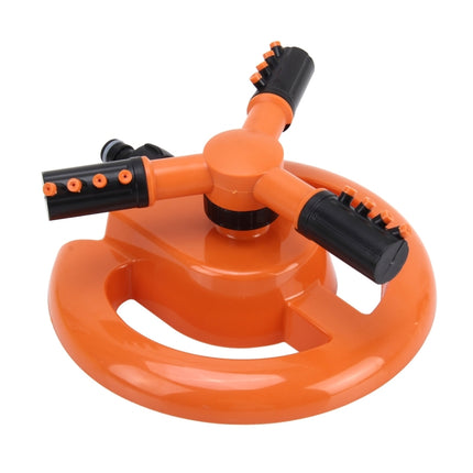 Garden Automatic Rotating Nozzle 360 Degree Rotary Automatic Sprinkler Garden Lawn Watering Nozzle Irrigation Nozzle,Applicable for 1/2 inch Water Pipes(Orange)-garmade.com