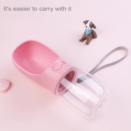 Outdoor Travel Portable Pet Drinking Water Cup Water Feeder, Capacity: 350ml (White)-garmade.com