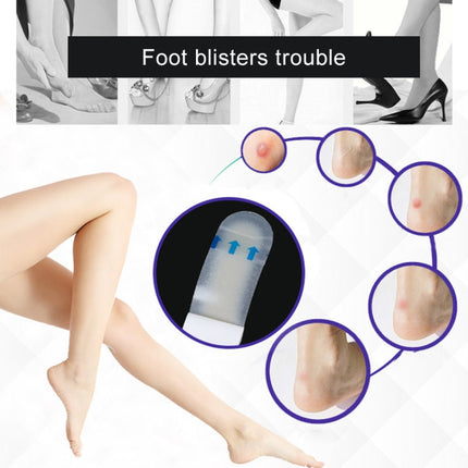 10 PCS Foot Care Skin Hydrogel Analgesic Plaster Blisters Slip Heel Protector Size: 28x69cm-garmade.com