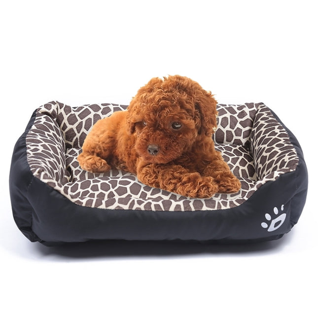 Animal Grain Four Seasons Genuine Warm Pet Dog Kennel Mat, Size: XXL, 95×72×18cm(Amber)-garmade.com