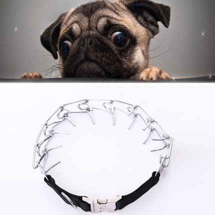 Pet Dogs High Quality Metal Collar Adjustable Chain Specific Training Dogs Chain Collar, Size: 4.0mm*60cm-garmade.com