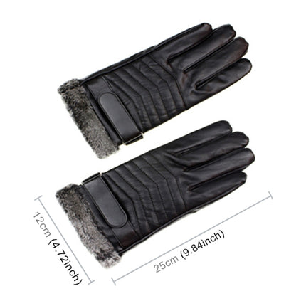 Protective Riding Winter Outdoor Sports Touch Screen Thickened Splashproof Windproof Warm Gloves for Male-garmade.com