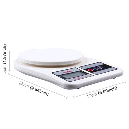 1g High Accuracy Digital Electronic Portable Kitchen Scale, Maximum Weighing 1kg-garmade.com