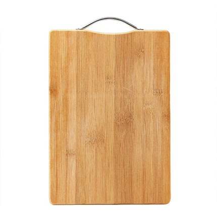 Kitchen Rectangular Bamboo Chopping Block Thickening Cutting Board, Size: 34cm x 24cm-garmade.com
