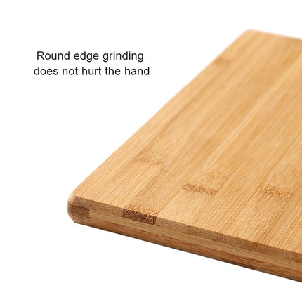 Kitchen Rectangular Bamboo Chopping Block Thickening Cutting Board, Size: 30cm x 20cm-garmade.com