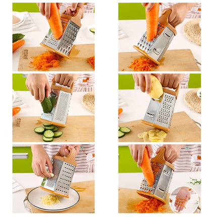 Multi-functional Six-side Stainless Steel Vegetable Chopper Cutting Tools-garmade.com