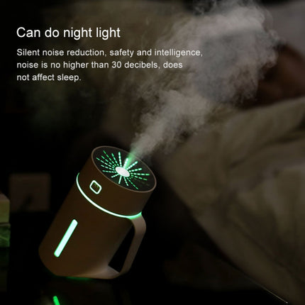 ML-S2 Water Cup Shape Intelligent Mute LED Night Light Atomized Humidifier Air humidification Machine(Pink)-garmade.com