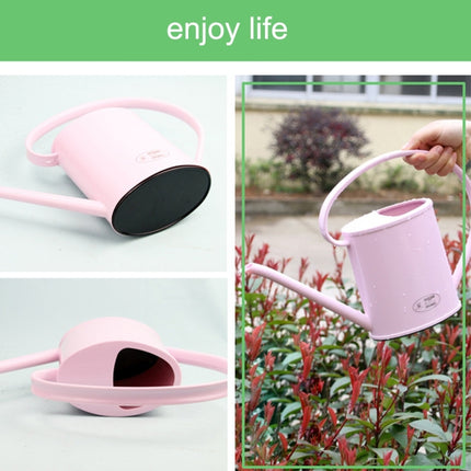 Watering Pot PP Gardening Supplies Watering Can Long Mouth Watering Irrigation Tools Portable Flower Pots, Capacity: 1.3L, Random Color Delivery-garmade.com