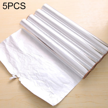 5 PCS 5m Bakest Aluminum Tin Foil Paper Barbecue Paper-garmade.com