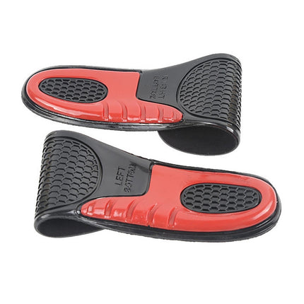 1 Pair Military Training Shock Resistance Sports Insoles Soft and Comfortable Stretch Thick Insoles, Size: S(34-37 Yards)(Black)-garmade.com