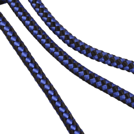Pet Dog Nylon 3 in 1 Traction Rope Pet Walking Leads With Handle, Length: 124cm(Blue)-garmade.com