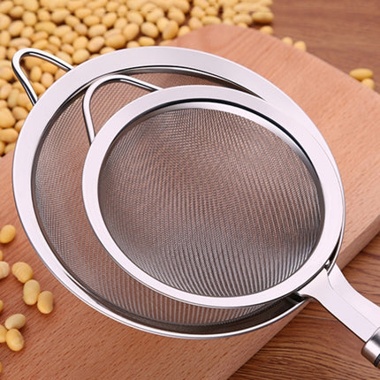 SSGP Stainless Steel Filter Fine Mesh Strainer Juice Colander, Length: 30.5cm-garmade.com