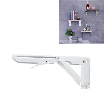 10 inch Wall-mounted Foldable K-shaped Storage Shelf for Dining Table-garmade.com