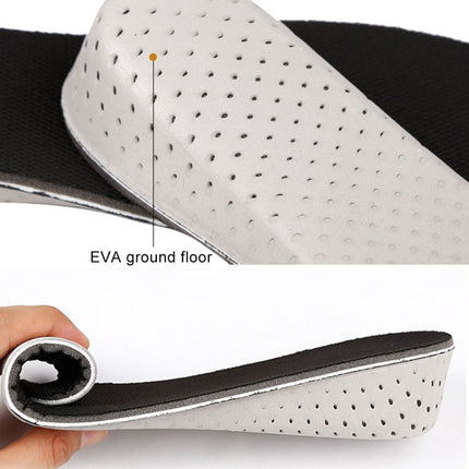 1 Pair EVA Breathable Insert Shoes Height Increase Insoles, Height: 3cm-garmade.com