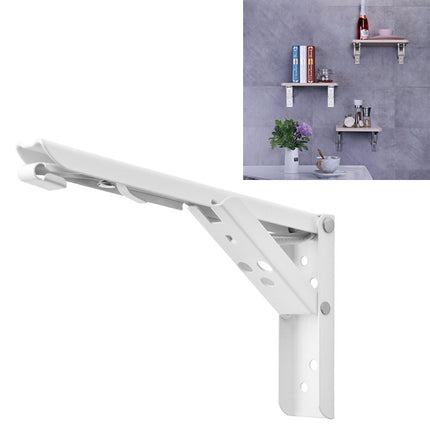 10 inch Wall-mounted Foldable Spring Storage Shelf for Dining Table-garmade.com