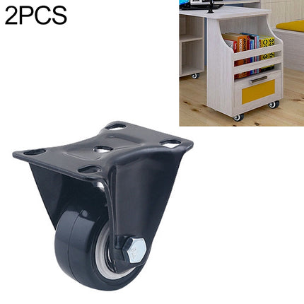 2 PCS 1.5 inch Furniture Cabinet Coffee Table Silent Directional Wheel-garmade.com