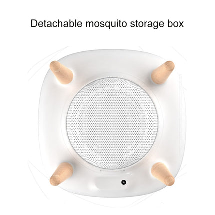 4W Ultraviolet Mosquito Trap Lamp USB Electric Pest Repeller Intelligent Light Control(White)-garmade.com
