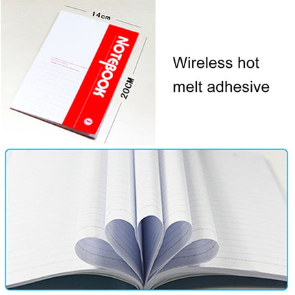 10 PCS 60 Pages A5 Soft Cover Diary Notebook Office Supply, Random Color Delivery-garmade.com