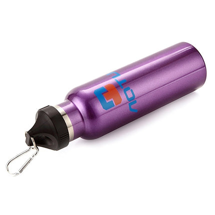 Aotu AT6646 Outdoor Travel Kettle Car Stainless Steel Thermos Bottle (Purple)-garmade.com