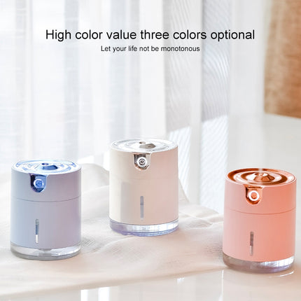 WT-H16 USB Charging Water Pattern Atomizing Humidifier with Colorful Night Lights, Water Tank Capacity: 300mL (Pink)-garmade.com