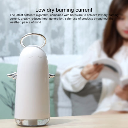 TSHM0 Mini Angel Atomizing Humidifier with Colorful Night Lights, Water Tank Capacity: 230mL (Gold)-garmade.com