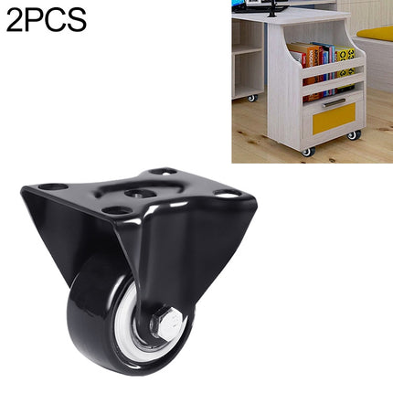 2 PCS 2 inch Furniture Cabinet Coffee Table Silent Directional Wheel-garmade.com