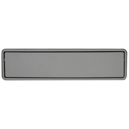 Simple Wardrobe Slotted Scrub Handle Concealed Recessed Drawer Invisible Handle, Hole Distance：160mm (Grey)-garmade.com