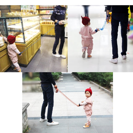 Kids Safety Harness Child Leash Anti Lost Wrist Link Traction Rope Anti Lost Bracelet, Length: 2m(Blue)-garmade.com
