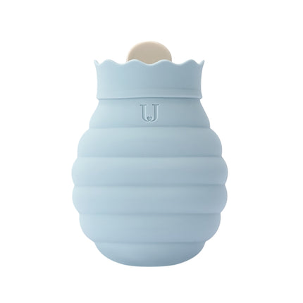 Original Xiaomi Youpin Jotun Judy Warm Water Bag Silicone Hot Water Bag Small Size：15x10x5.8cm(Gray Blue)-garmade.com