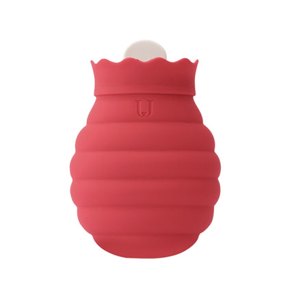 Original Xiaomi Youpin Jotun Judy Warm Water Bag Silicone Hot Water Bag Small Size：15x10x5.8cm(Red)-garmade.com