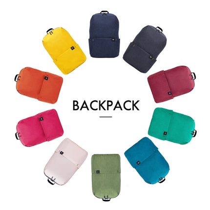 Original Xiaomi 10L Travel Camping Backpack Bag Colorful Leisure Sports Chest Pack Bags Unisex(Yellow)-garmade.com
