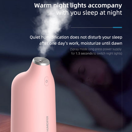 TSHM0 2.5W Spray Humidifier with Ambient Light (Pink)-garmade.com
