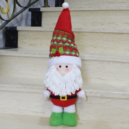 Large Size Standing Style Christmas Home Decoration Santa Claus Doll-garmade.com