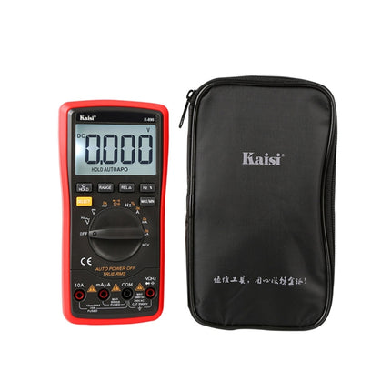 Kaisi K-890 Professional LCD Digital Multimeter Electrical Handheld Digital Multimeter Tester-garmade.com