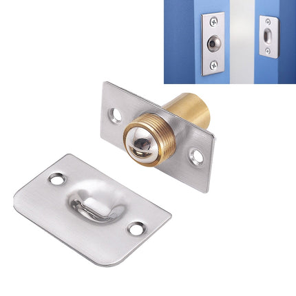 1 Pair 107 Stainless Steel Invisible Door Bead Spring Beads Special Bead Lock Door Bead-garmade.com
