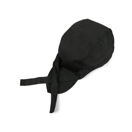 Simple Style Unisex Chef Waiter Work Cap Pirate Hat Turban Cap-garmade.com