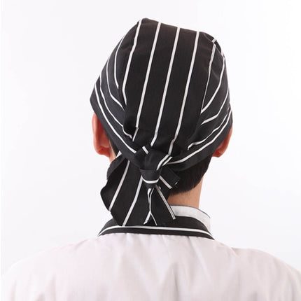 Simple Style Unisex Chef Waiter Work Cap Pirate Hat Turban Cap-garmade.com