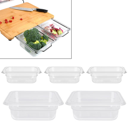 5 Chopping Board Storage Boxes PC Boxes 2 Large 3 Small-garmade.com