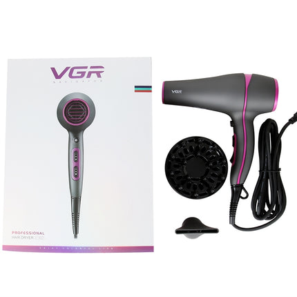 VGR V-402 2200W Household Negative Ion Hair Dryers with 6 Gear Adjustment, Plug Type: EU Plug-garmade.com
