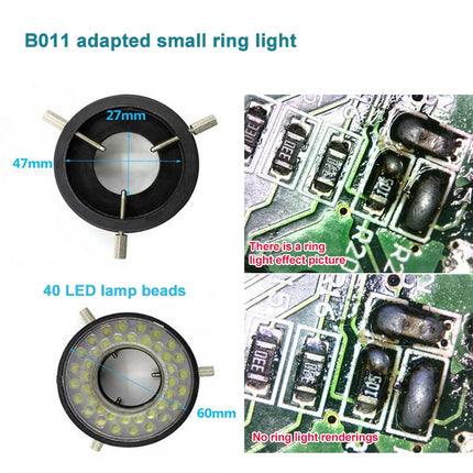 Supereyes DB04 Electronic Microscope LED Ring Light for HCB0990-garmade.com