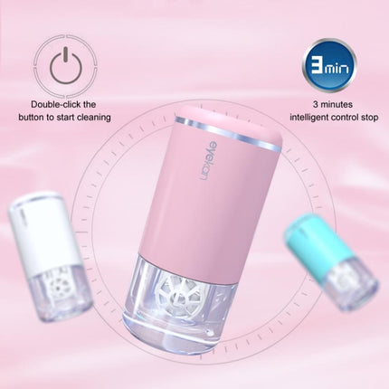 Eyekan HL-988 Ultrasonic Automatic Cleaner Beauty Lens Electric Cleaning Instrument(Pink)-garmade.com