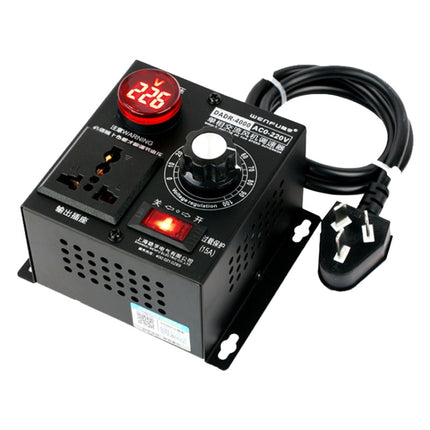 DADR-4000W Single-phase AC Fan Speed Controller, CN Plug-garmade.com