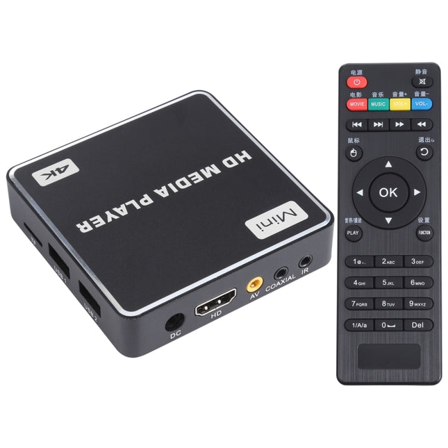 X5 UHD 4K Android 4.4.2 Media Player TV Box wtih Remote Control, RK3229 Quad Core up to 1.5GHz, RAM: 1GB, ROM: 8GB, Support WiFi, USB, HD Media Interface, TF Card, US Plug-garmade.com