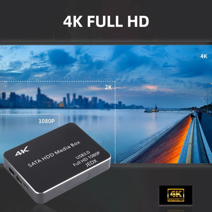 X8 UHD 4K Android 4.4.2 Media Player TV Box wtih Remote Control, RK3229 Quad Core up to 1.5GHz, RAM: 1GB, ROM: 8GB, Support WiFi, USB 3.0, HD Media Interface, TF Card, US Plug-garmade.com