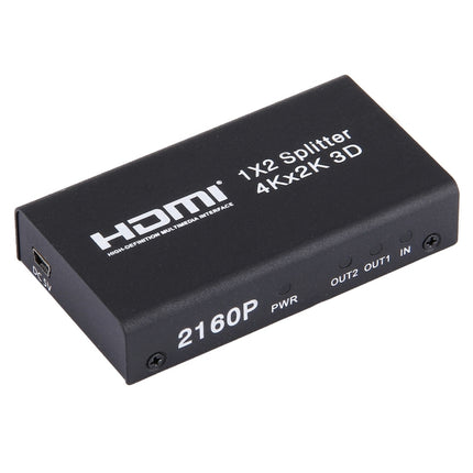 Mini HDMI 1x2 2160P Switch Splitter, Support 4Kx2K, 3D-garmade.com