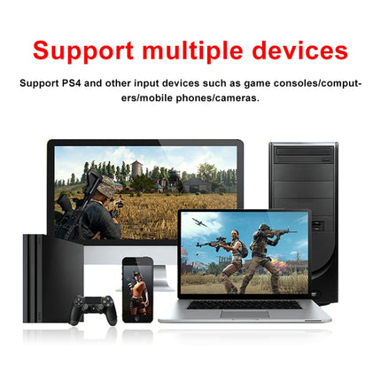 Z34 HDMI Female + Mic to HDMI Female + Audio + USB HD Video & Audio Capture Card with Loop-garmade.com