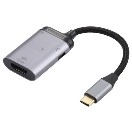 4K 60Hz USB-C / Type-C to HDMI + PD Data Sync Adapter Cable-garmade.com