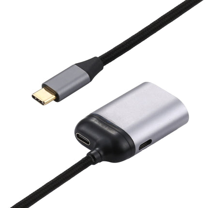 4K USB-C / Type-C to Mini DisplayPort 1.4 + PD Data Sync Adapter Cable-garmade.com