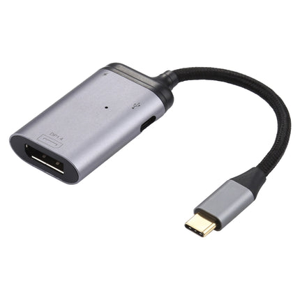 4K USB-C / Type-C to DisplayPort 1.4 + PD Data Sync Adapter Cable-garmade.com